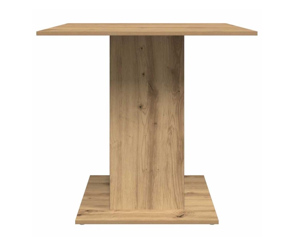 Трапезна маса Artisan Oak 80x80x75 cm Инженерна дървесина - 6