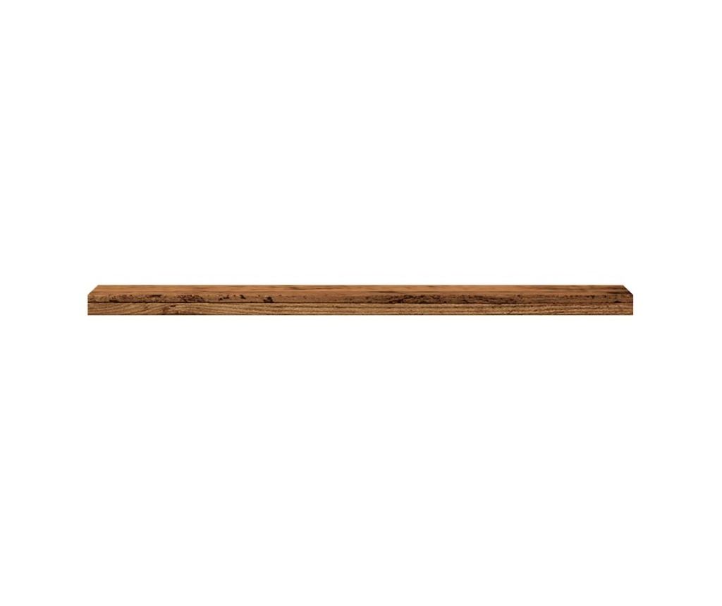 стенни рафтове 4 бр. старо дърво 40x20x1,5 cm инженерно дърво - 5