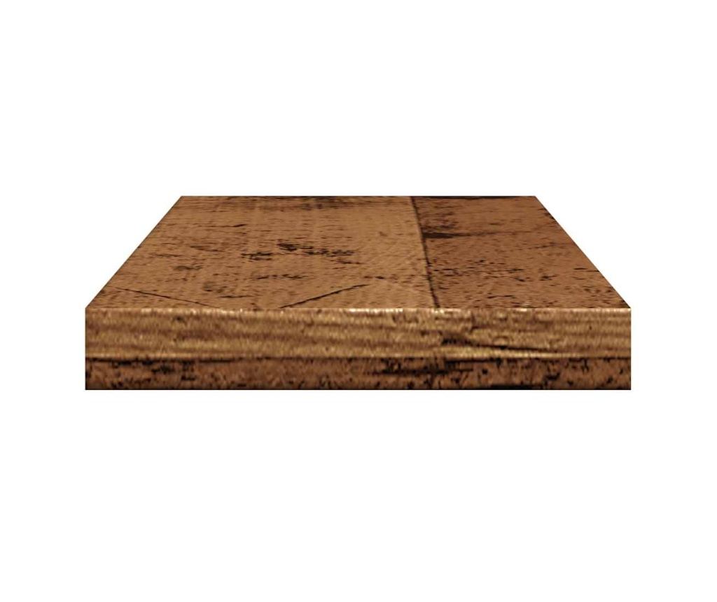 стенни рафтове 4 бр. старо дърво 40x20x1,5 cm инженерно дърво - 6