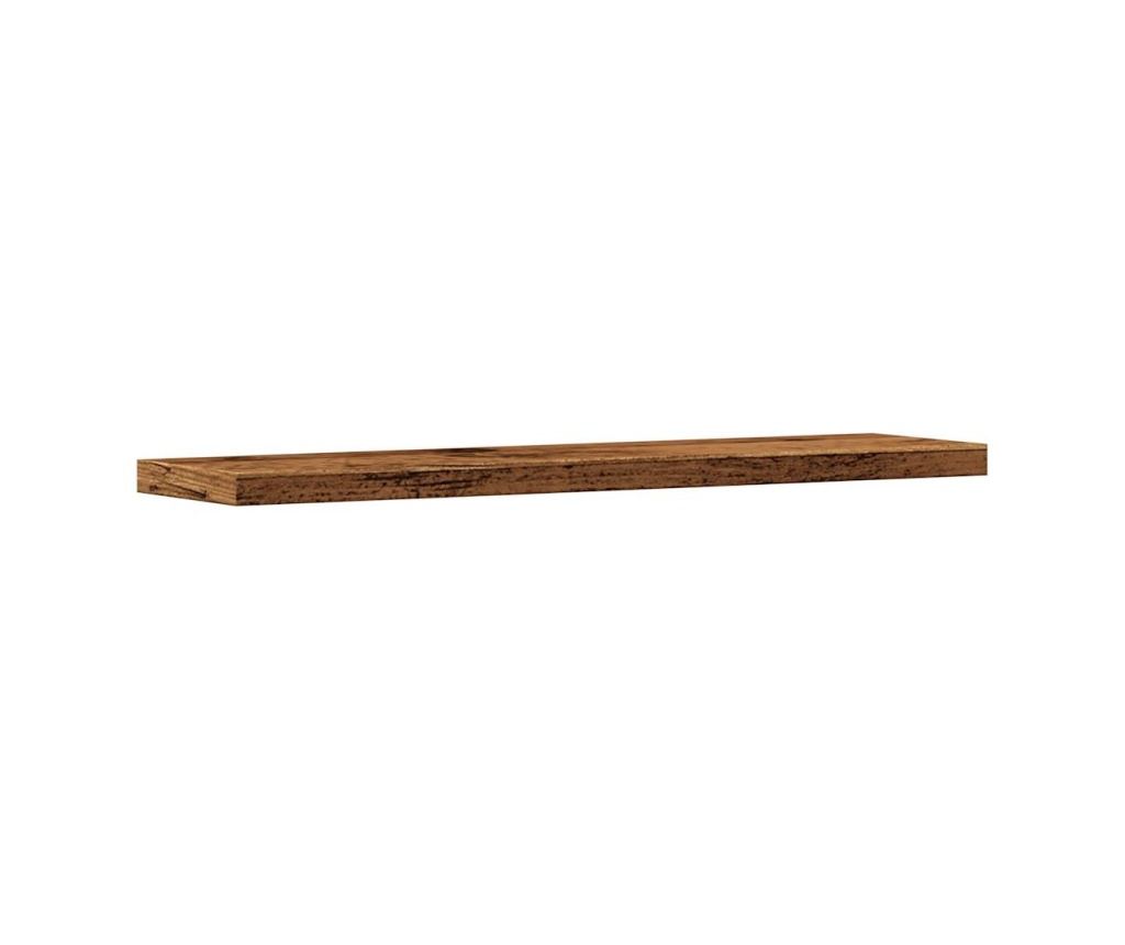 стенни рафтове 4 бр. старо дърво 40x20x1,5 cm инженерно дърво - 7
