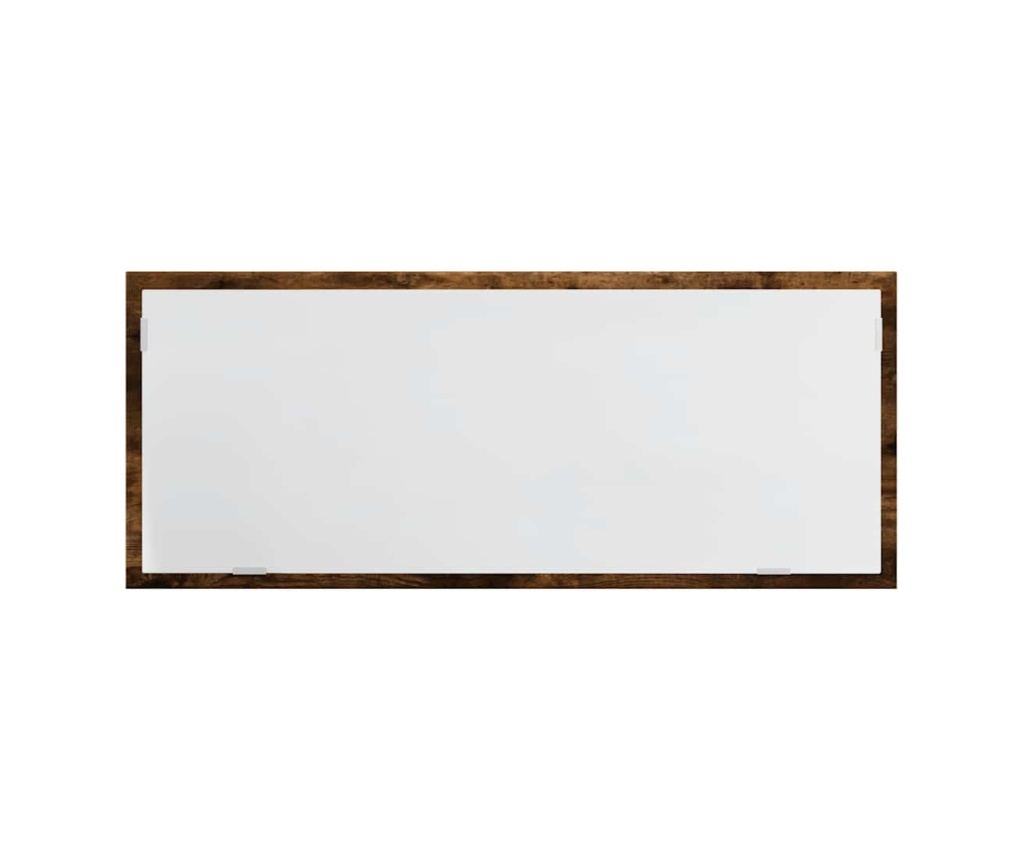 LED огледало за баня опушен дъб 100x8,5x37 cm - 6