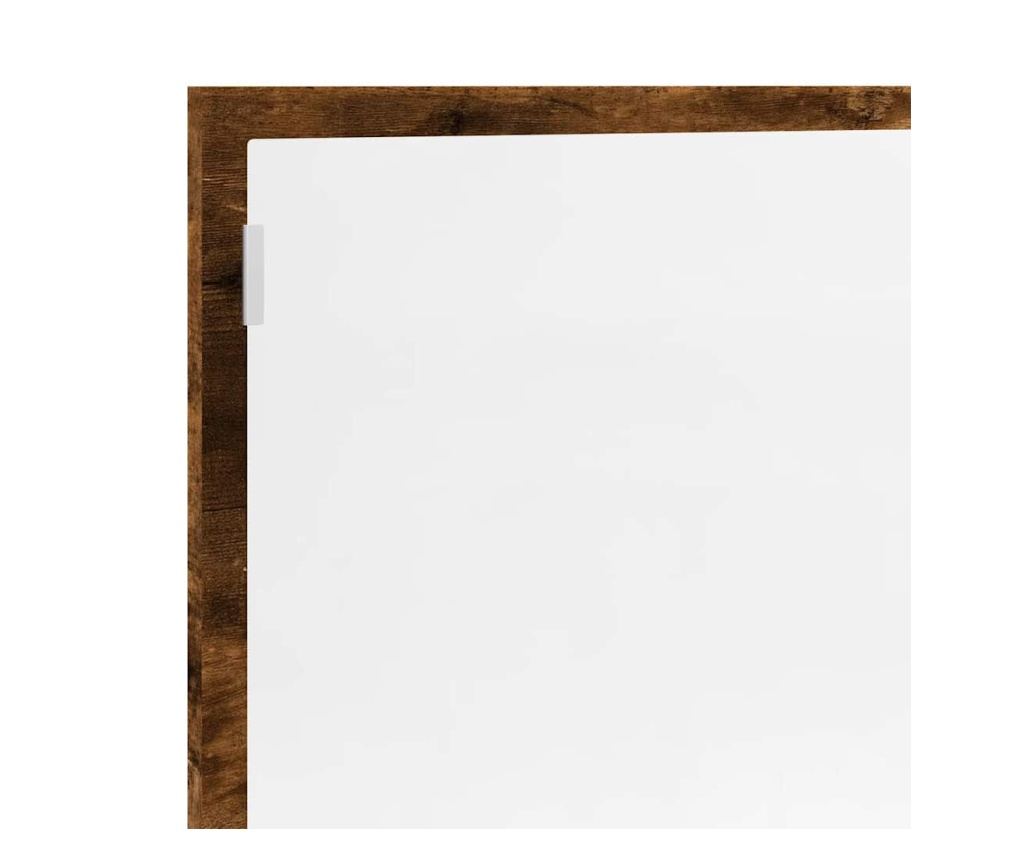 LED огледало за баня опушен дъб 100x8,5x37 cm - 9
