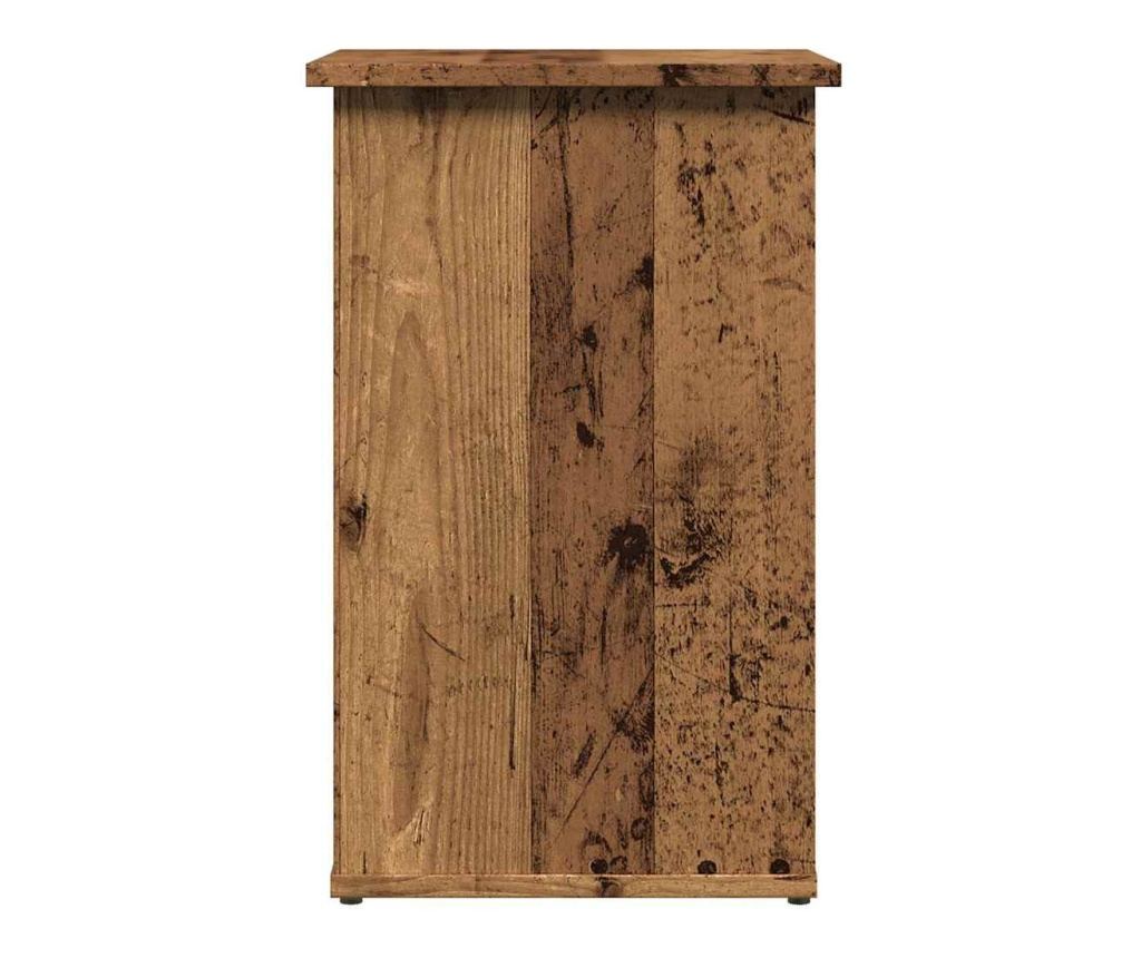 Шкаф за хранене Old Wood 35x35x55 cm Инженерна дървесина - 5