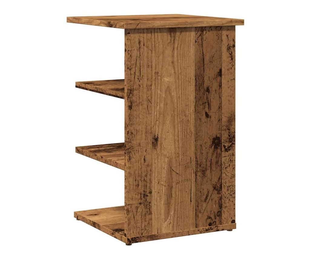 Шкаф за хранене Old Wood 35x35x55 cm Инженерна дървесина - 6