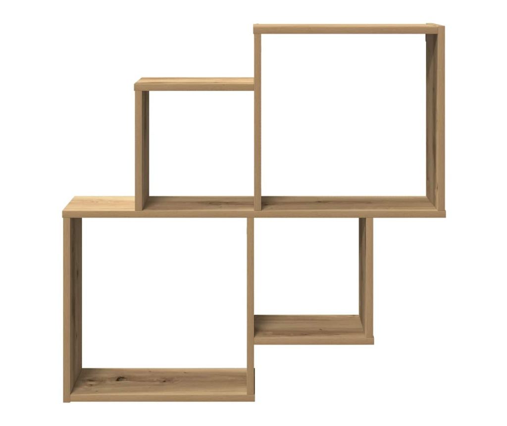 стенна етажерка Artisan Oak 80x15x78,5 cm инженерна дървесина - 4