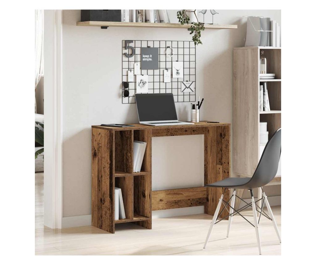 Бюрото Old Wood 102,5x35x75 cm Инженерна дървесина - 3