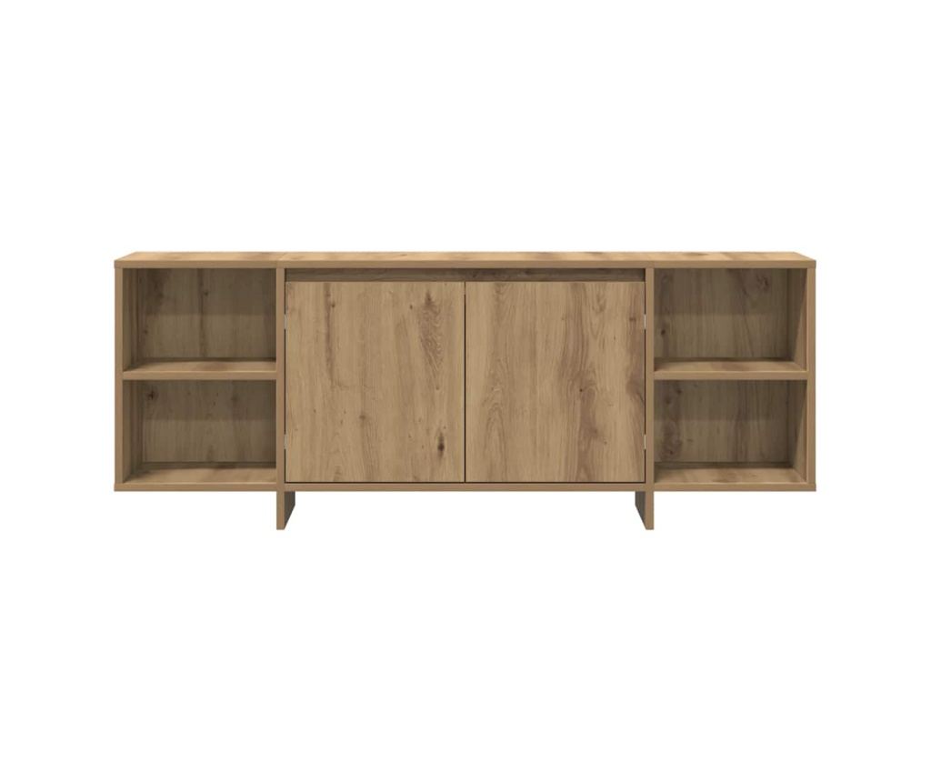 ТВ шкаф Artisan Oak 130x35x50 cm Инженерна дървесина - 5