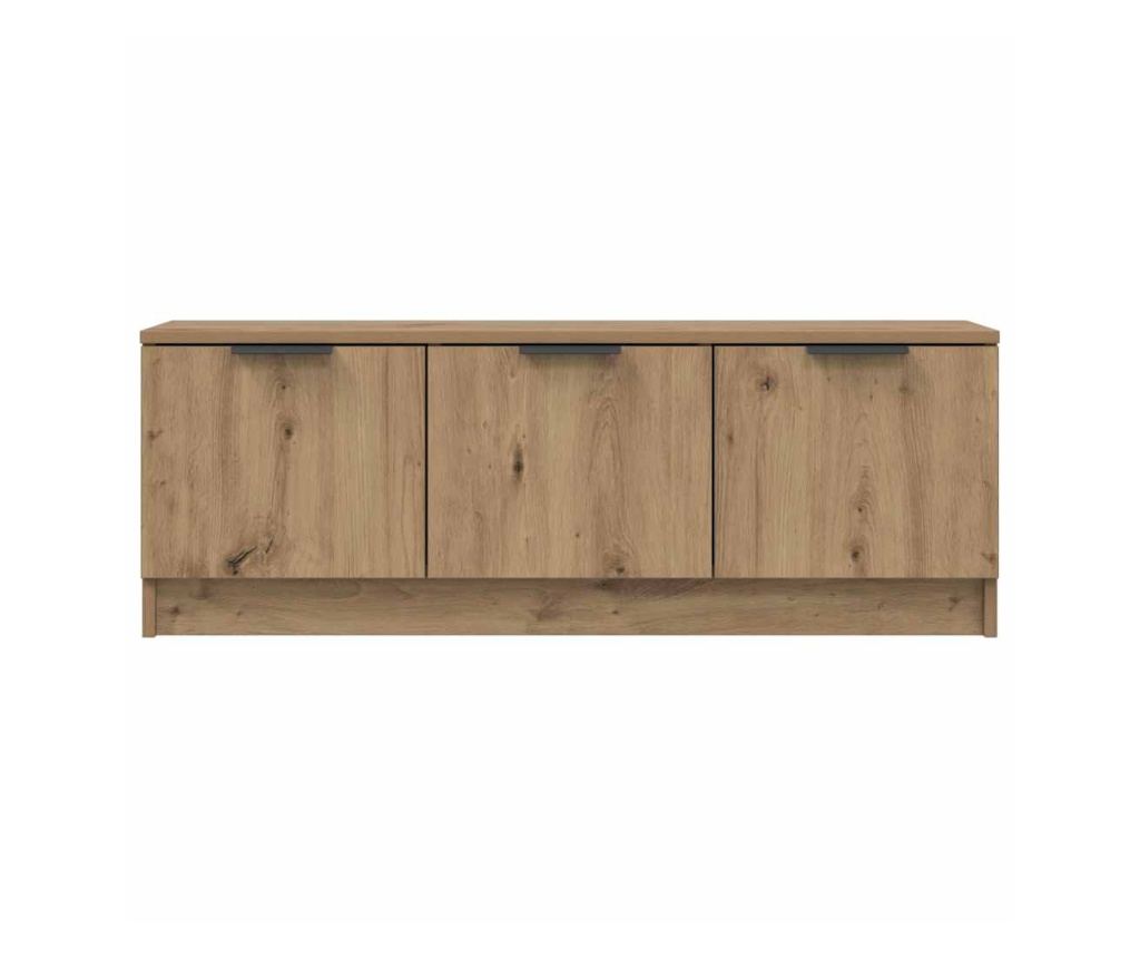 ТВ шкаф Artisan Oak 102x35x36,5 cm Инженерна дървесина - 5