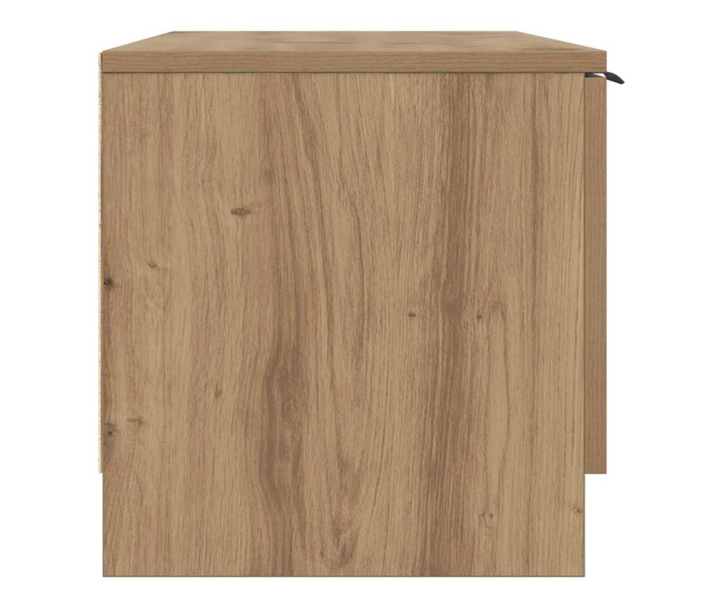 ТВ шкаф Artisan Oak 102x35x36,5 cm Инженерна дървесина - 6