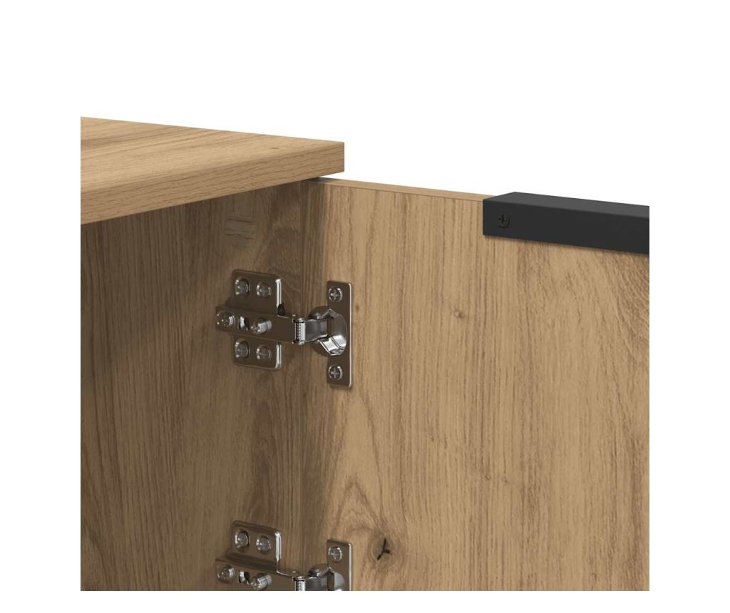 ТВ шкаф Artisan Oak 102x35x36,5 cm Инженерна дървесина - 9