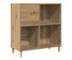 Шкаф за плочи Artisan Oak 84,5x38x89 cm Инженерна дървесина thumbnail 1