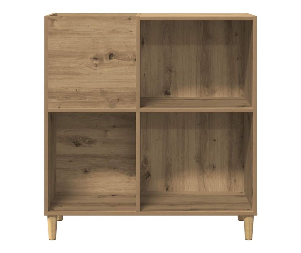 Шкаф за плочи Artisan Oak 84,5x38x89 cm Инженерна дървесина - 4