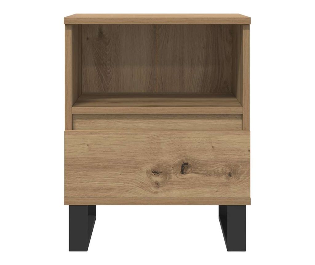 Нощно шкафче Artisan Oak 40x35x50 cm Инженерна дървесина - 5