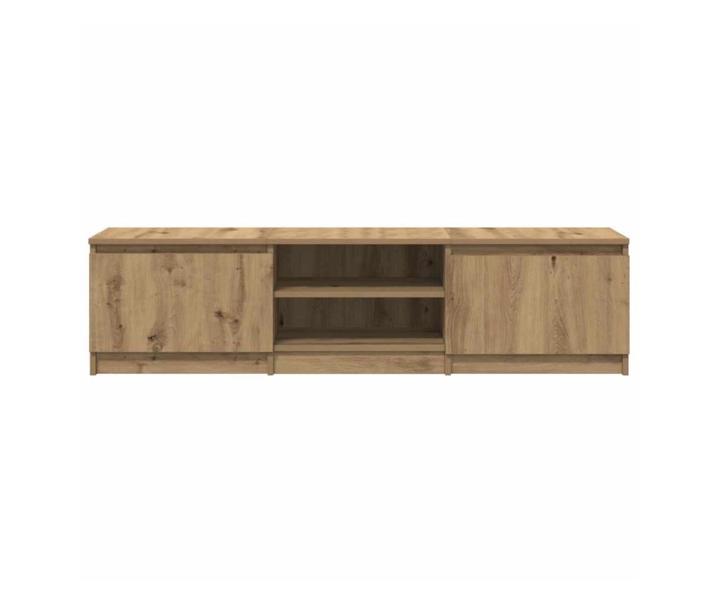 ТВ шкаф Artisan Oak 140x40x36 cm Инженерна дървесина - 5