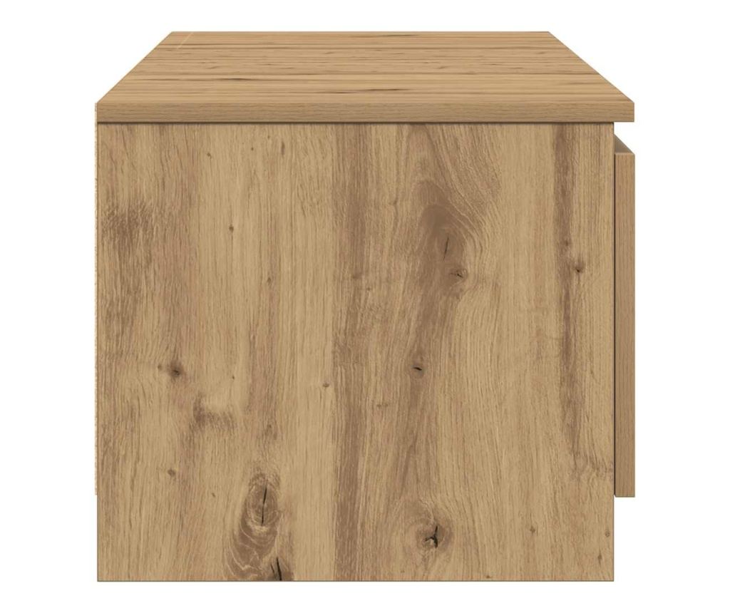 ТВ шкаф Artisan Oak 140x40x36 cm Инженерна дървесина - 7