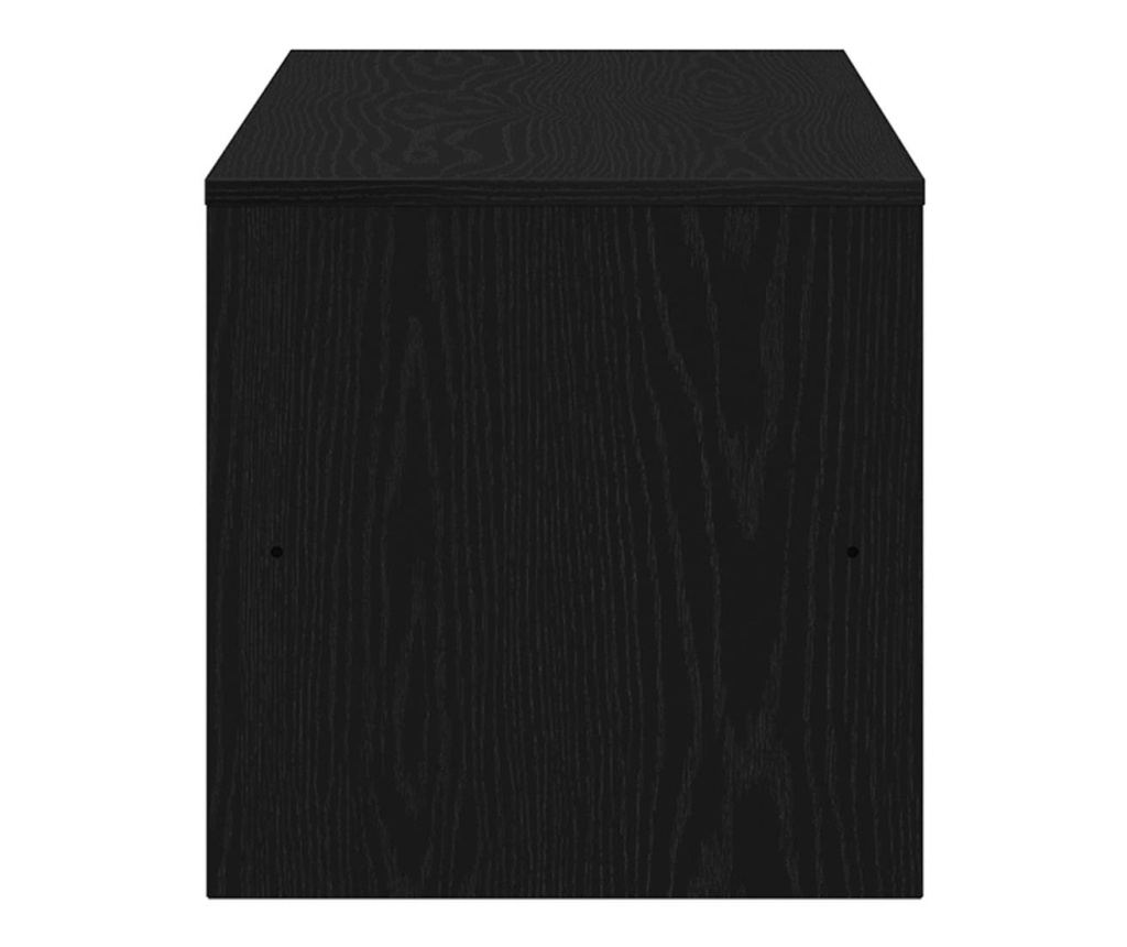 ТВ шкаф Черен дъб 120x40x40 cm Инженерна дървесина - 6
