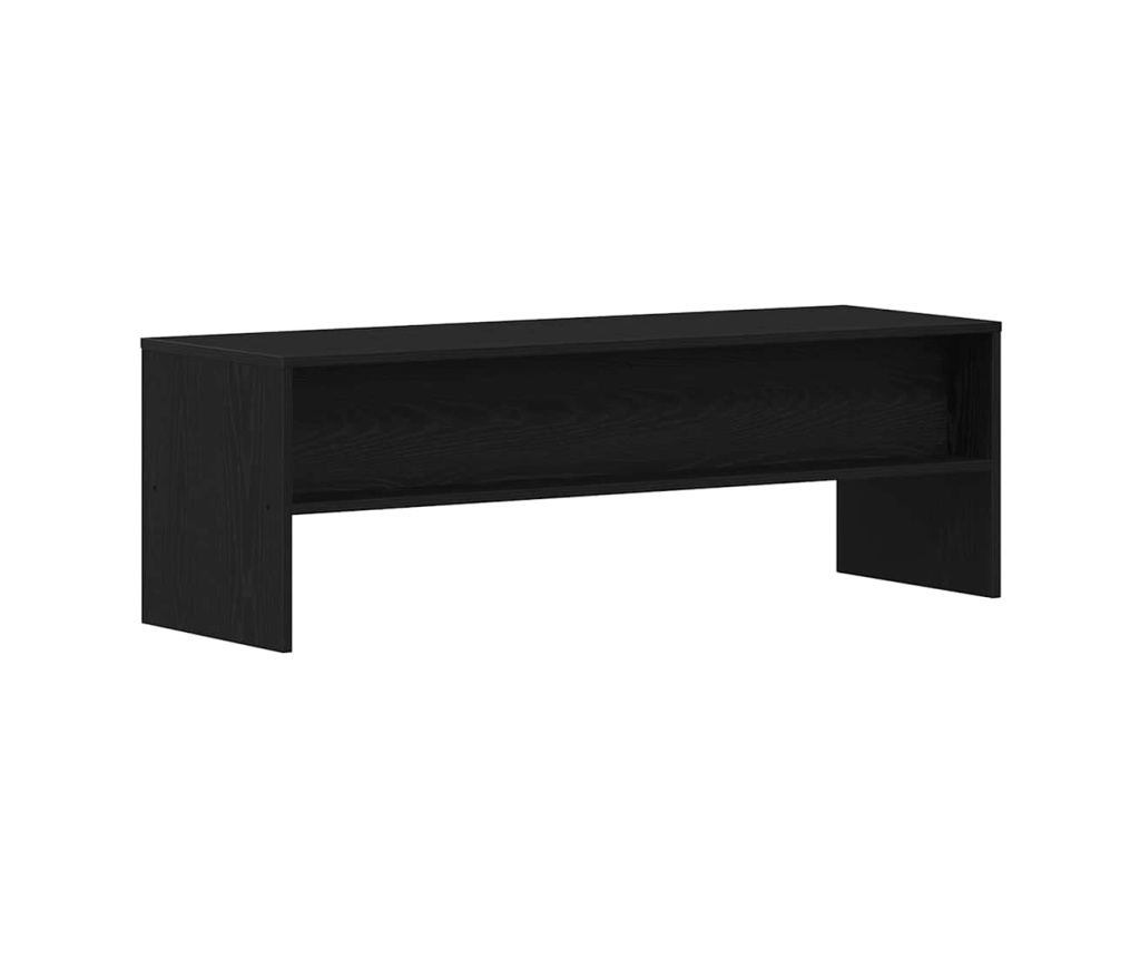 ТВ шкаф Черен дъб 120x40x40 cm Инженерна дървесина - 7