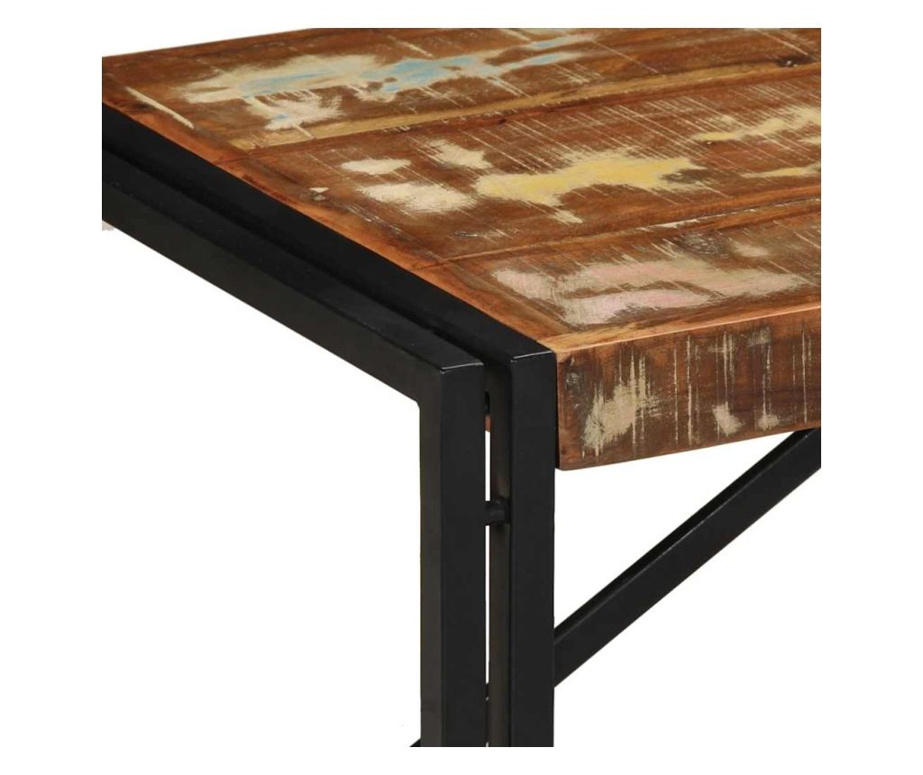 Масичка за кафе Multicolour Масивна дървесина Reclaimed - 5