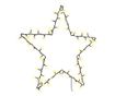 Коледни светлини Star Silhouette 80 светодиода топло бяло thumbnail 1