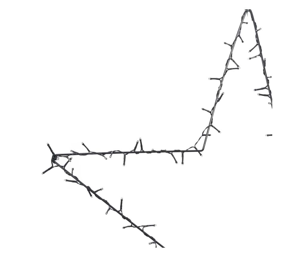 Коледни светлини Star Silhouette 80 светодиода топло бяло - 7