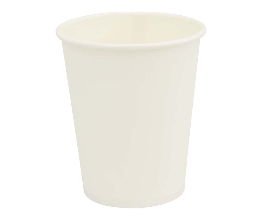 хартиени чаши за кафе 1000 бр. 8oz 200ml White - 2