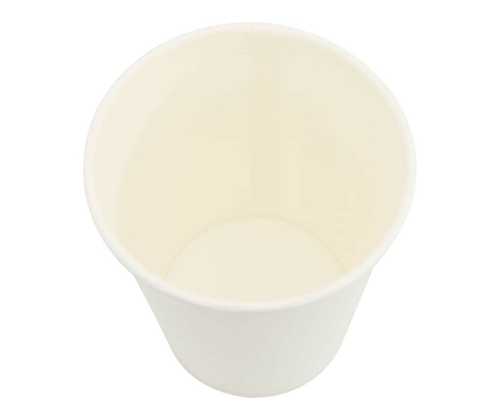 хартиени чаши за кафе 1000 бр. 8oz 200ml White - 5