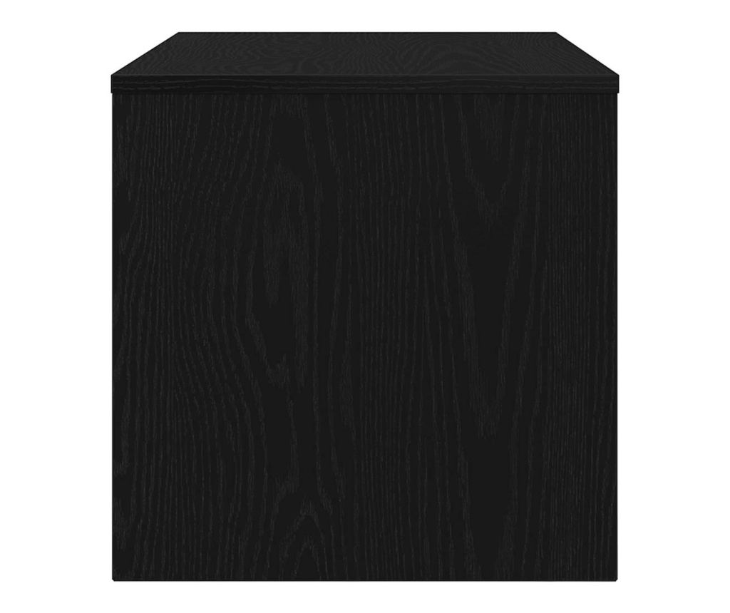 ТВ шкаф Черен дъб 80x40x40 cm Инженерна дървесина - 6
