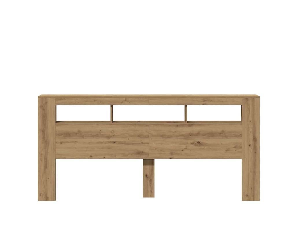 LED табла за глава Artisan Инженерна дървесина - 6