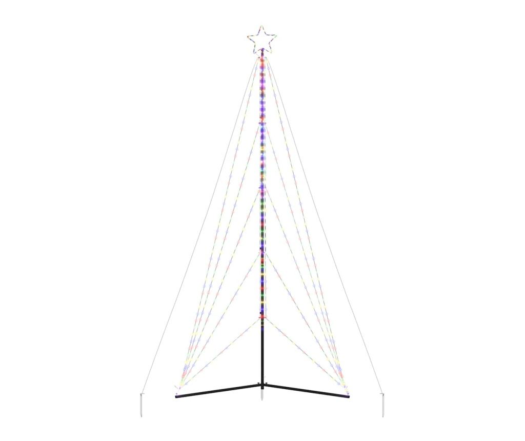 LED коледна елха 615 светодиода Цветни 404,5 см - 6