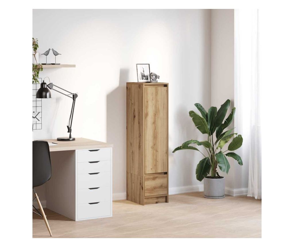 Highboard Artisan Дъб 29,5x34x119,5 см инженерно дърво - 2