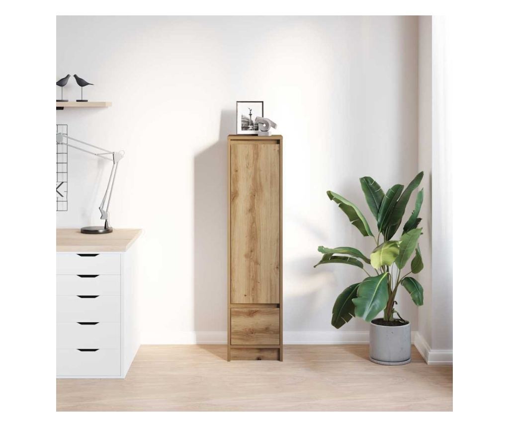 Highboard Artisan Дъб 29,5x34x119,5 см инженерно дърво - 3