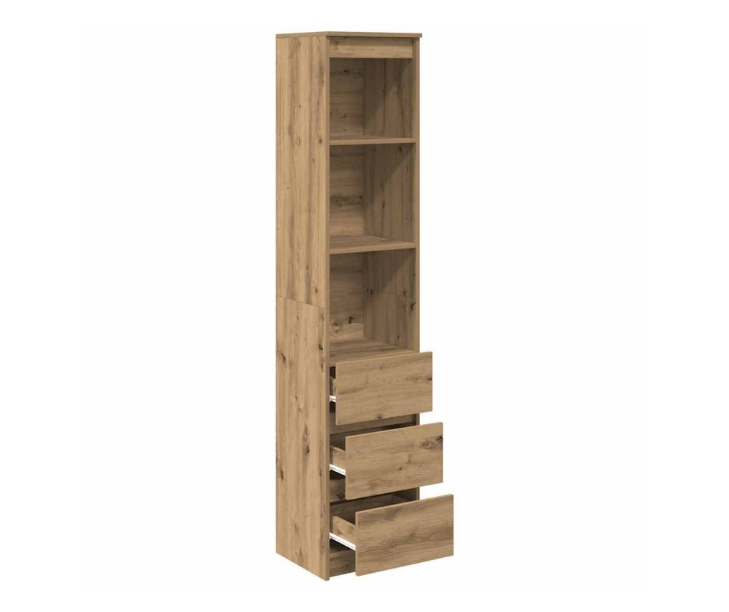 Highboard Artisan Дъб 37,5x35x180 cm Инженерна дървесина - 5