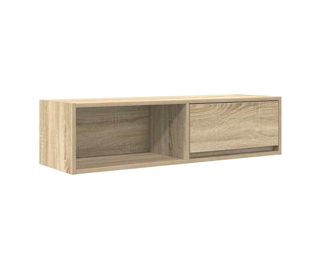 ТВ шкафове 2 бр дъб сонома 100x31x25,5 см инженерно дърво - 6