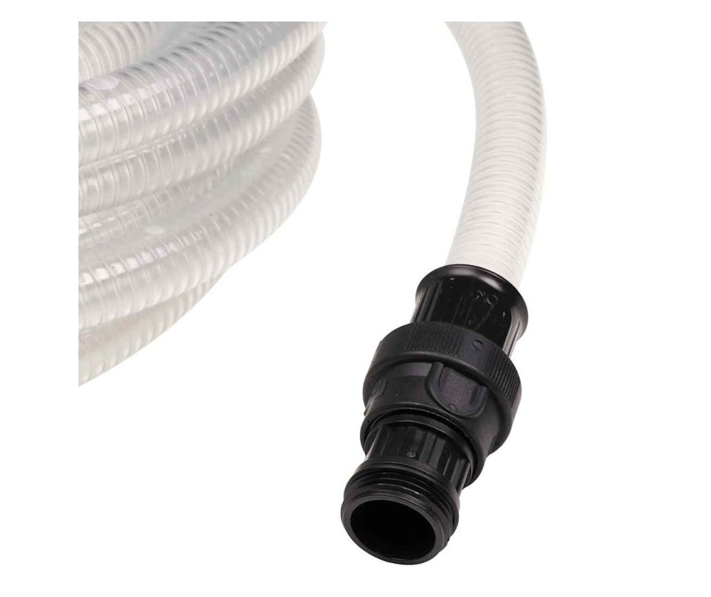 Смукателен маркуч с PVC конектори прозрачен 1 10 м PVC - 6