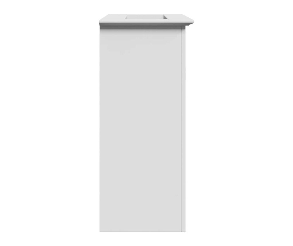 Шкаф за мивка в банята BODO Бял 70x35x80 cm - 6