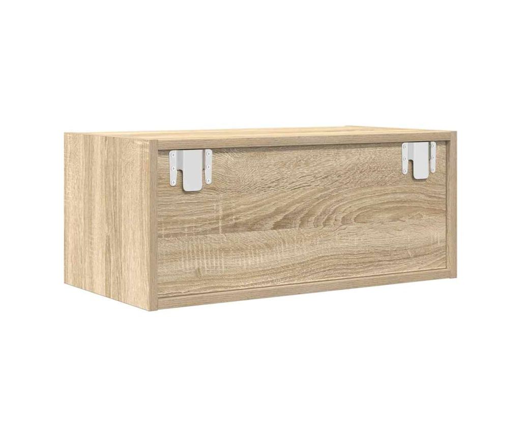 ТВ шкаф Дъб Сонома 60x31x25,5 cm Инженерна дървесина - 8
