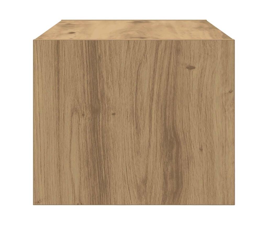 ТВ шкафове 2 бр дъб артизан 60x31x25,5 см инженерно дърво - 8