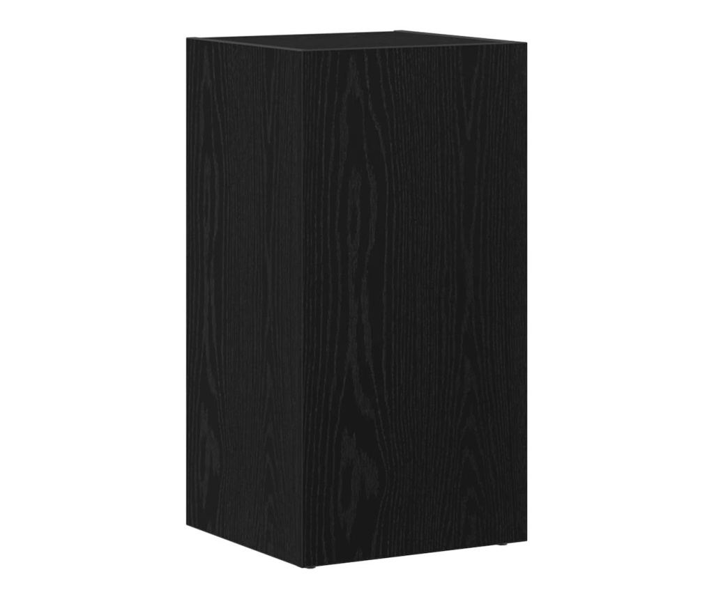 LP Кутия за съхранение Черен дъб 71x34x36cm Инженерна дървесина - 7
