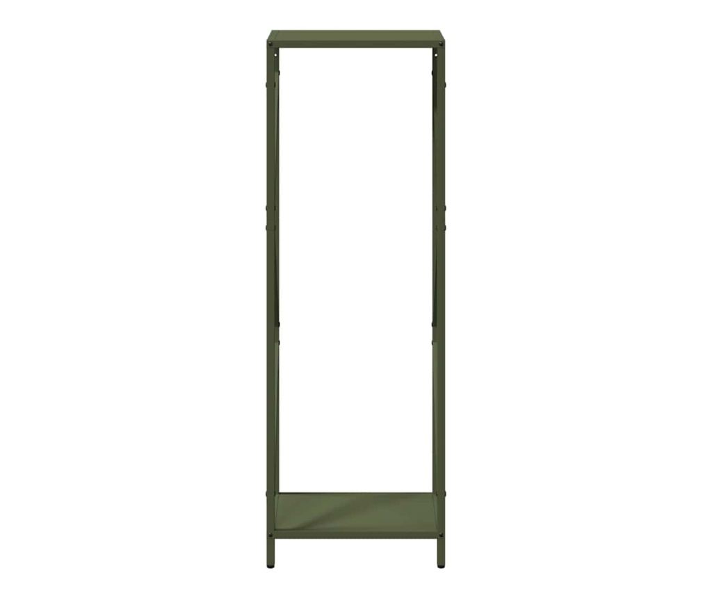 Стойка за дърва за огрев Olive Green 34x25x100 cm - 5