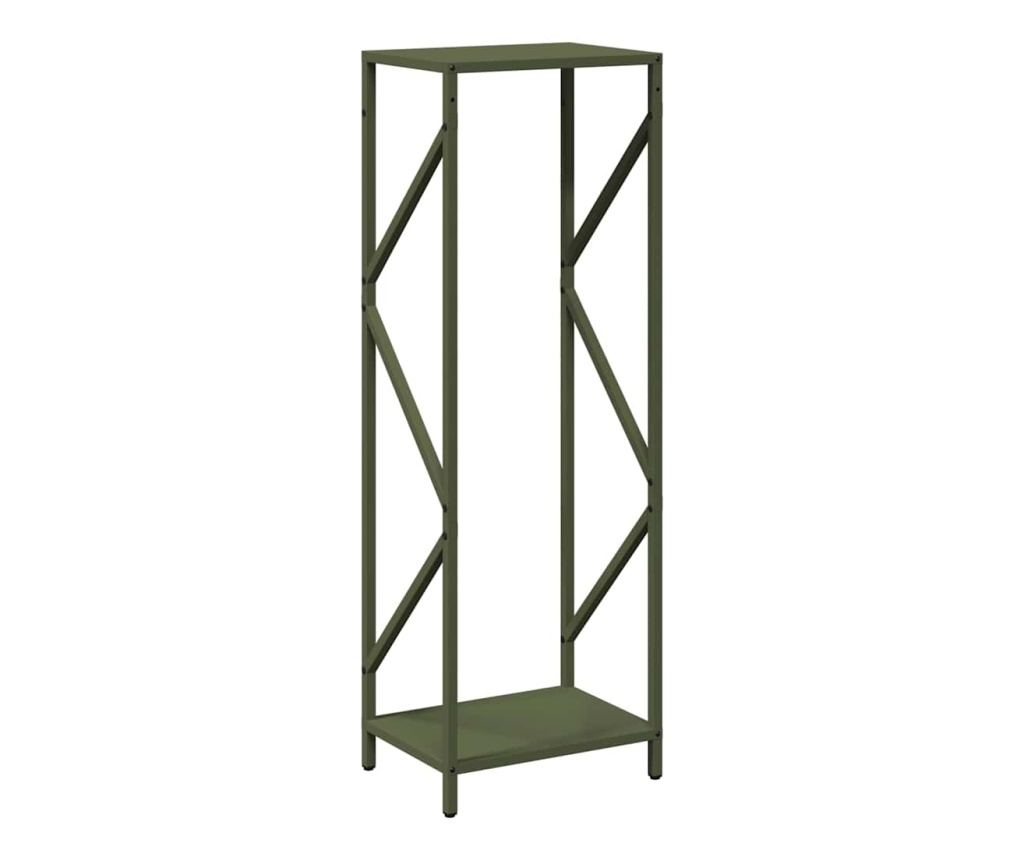 Стойка за дърва за огрев Olive Green 34x25x100 cm - 7