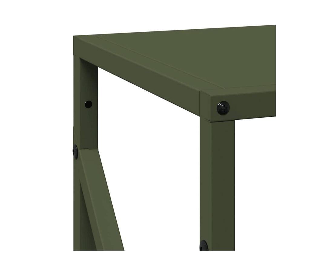 Стойка за дърва за огрев Olive Green 34x25x100 cm - 8