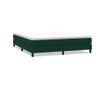 Box Spring легло без матрак Тъмнозелено 180x220 cm кадифе thumbnail 1