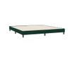 Box Spring легло без матрак Тъмнозелено 180x220 cm кадифе thumbnail 4