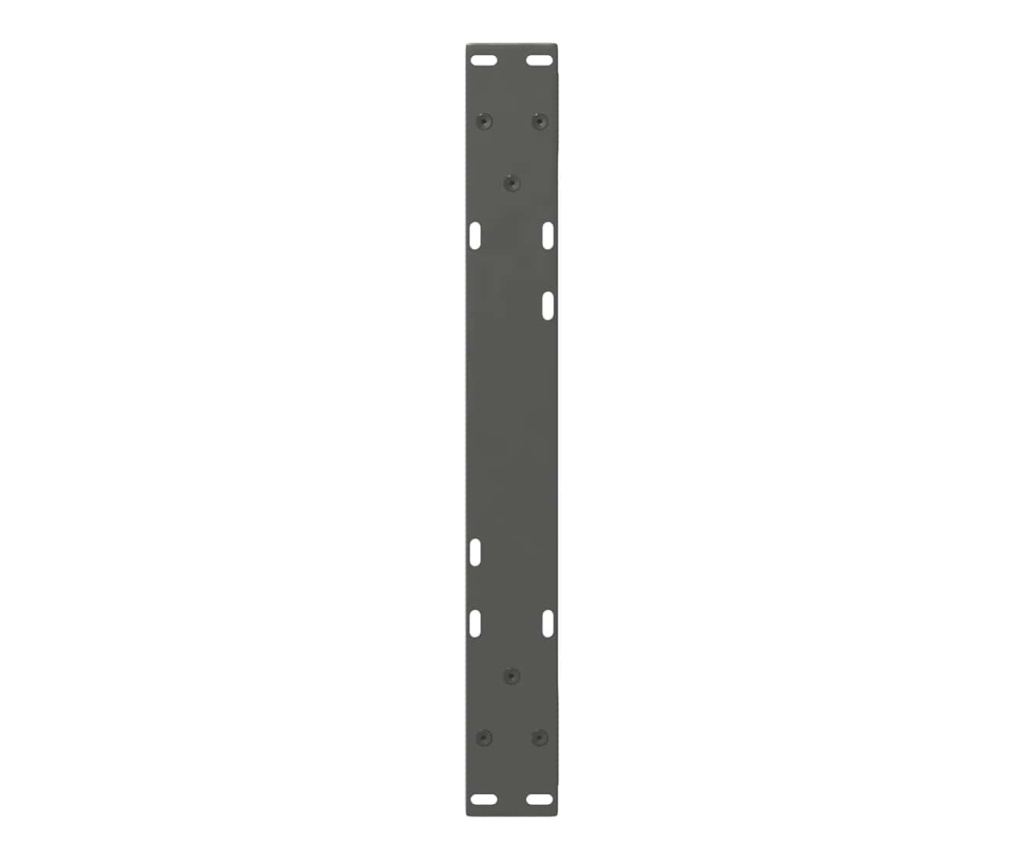 Крака за масичка за кафе, 2 бр., антрацит, 50x(30-31,3) см, стомана - 7
