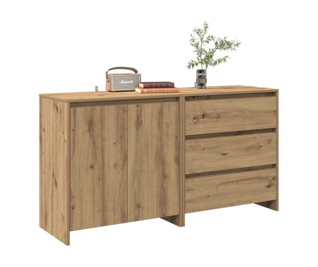 2 броя бюфет Artisan Oak Engineered Wood - 2