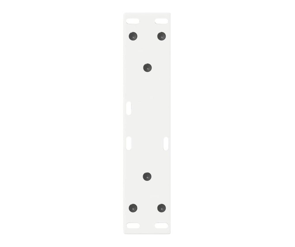 Крака за масичка за кафе, 2 бр., бели, 38 x (42-43,3) см, стомана - 7