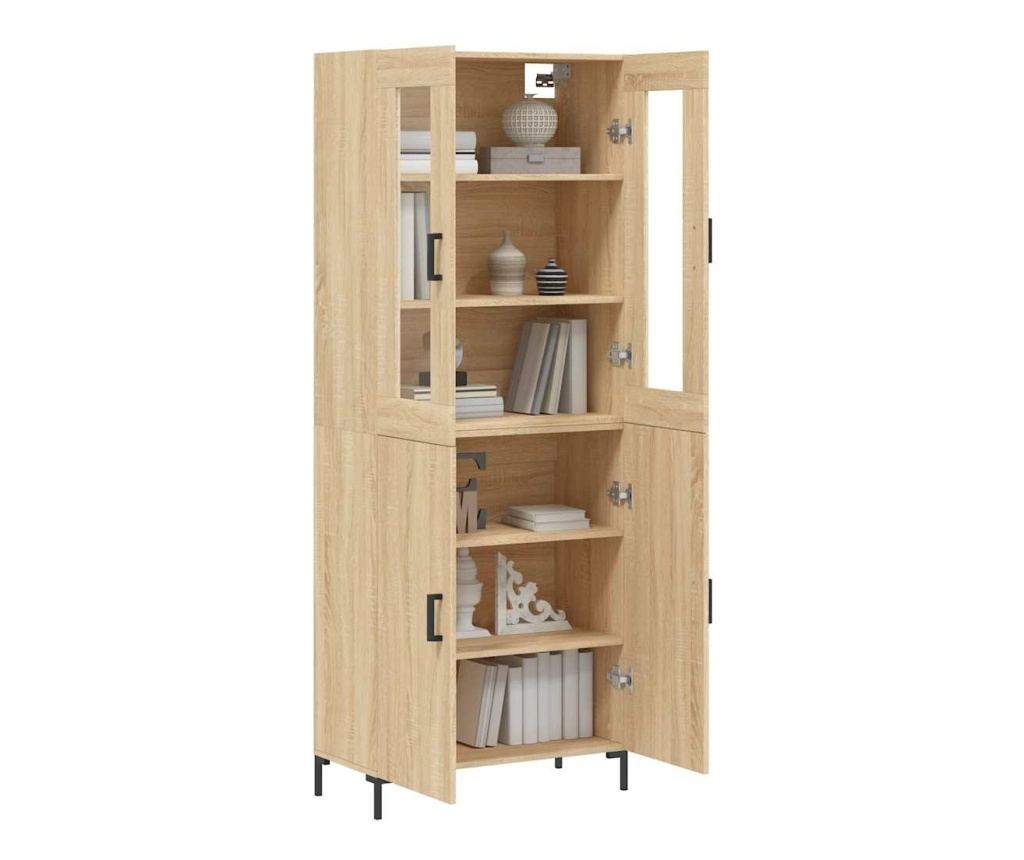 Visoki ormar, sonoma hrast, 69,5x34x180 cm, kompozitno drvo - 3