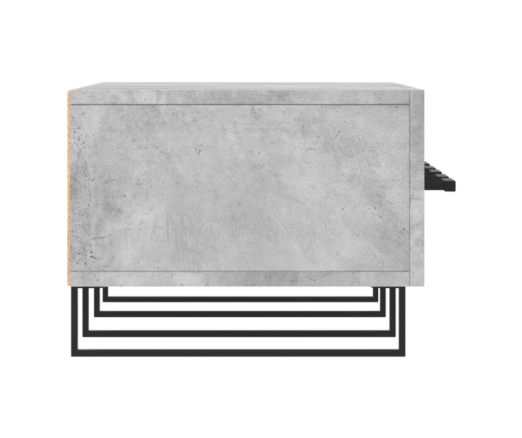 TV komoda, siva beton, 150x36x30 cm, obrađeno drvo - 7
