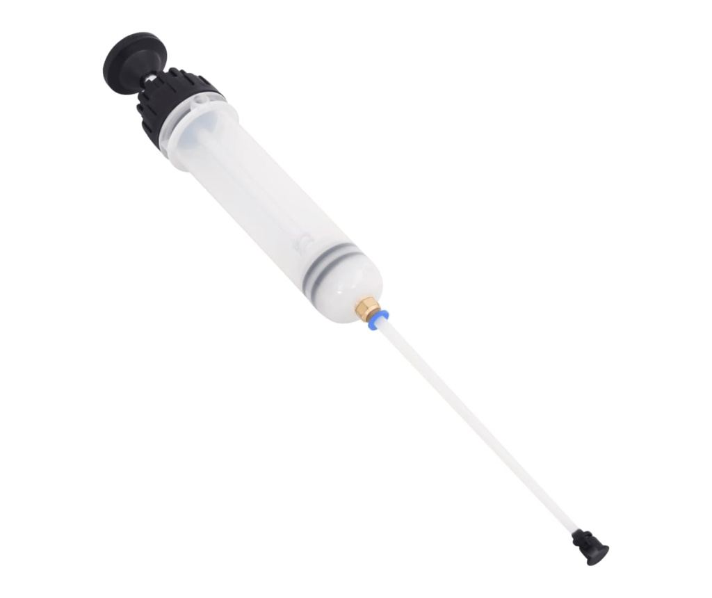 vidaXL Purjor de frână, alb și negru, 0,2 L - 4