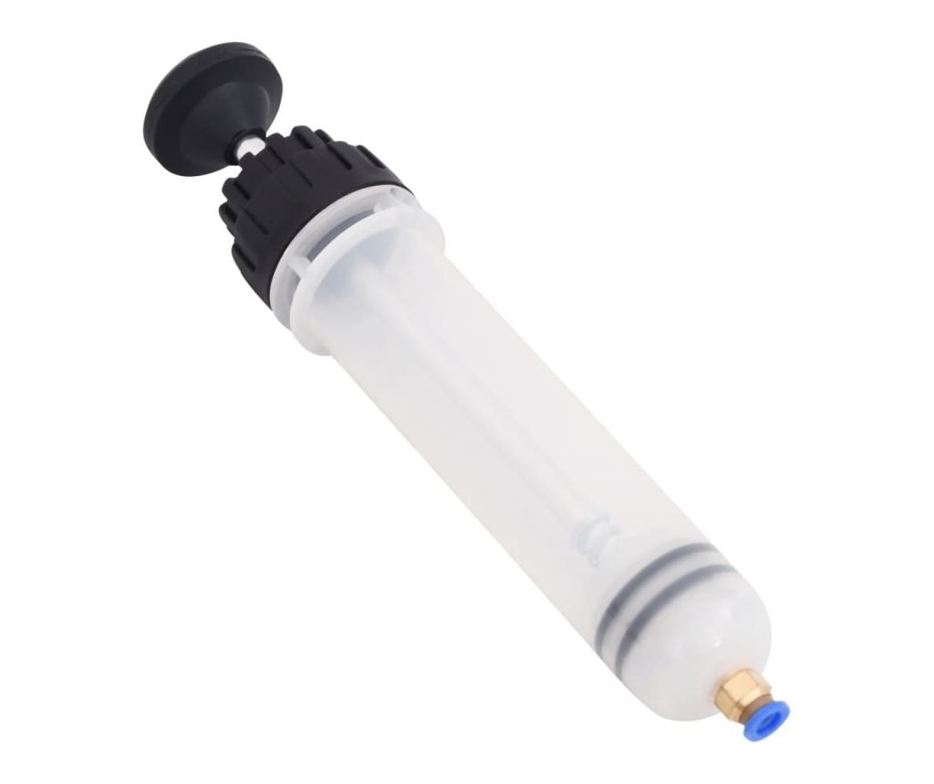 vidaXL Purjor de frână, alb și negru, 0,2 L - 5